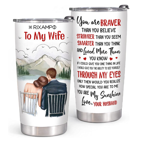 RIXAMPO Wife Gift Ideas Tumbler